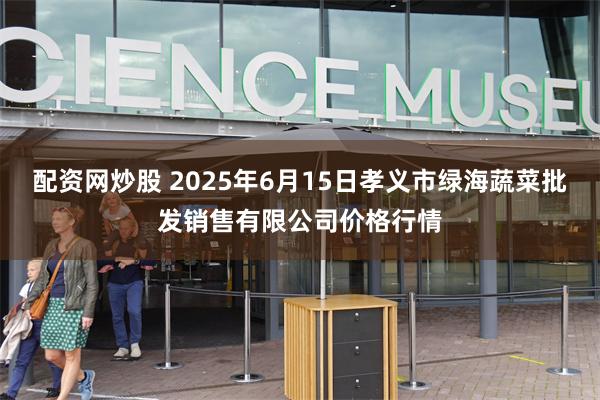 配资网炒股 2025年6月15日孝义市绿海蔬菜批发销售有限公司价格行情